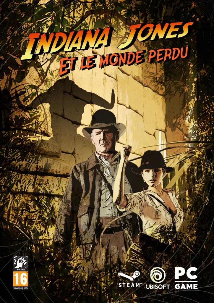 portfolio Affiche de jeux vidéo photomontage