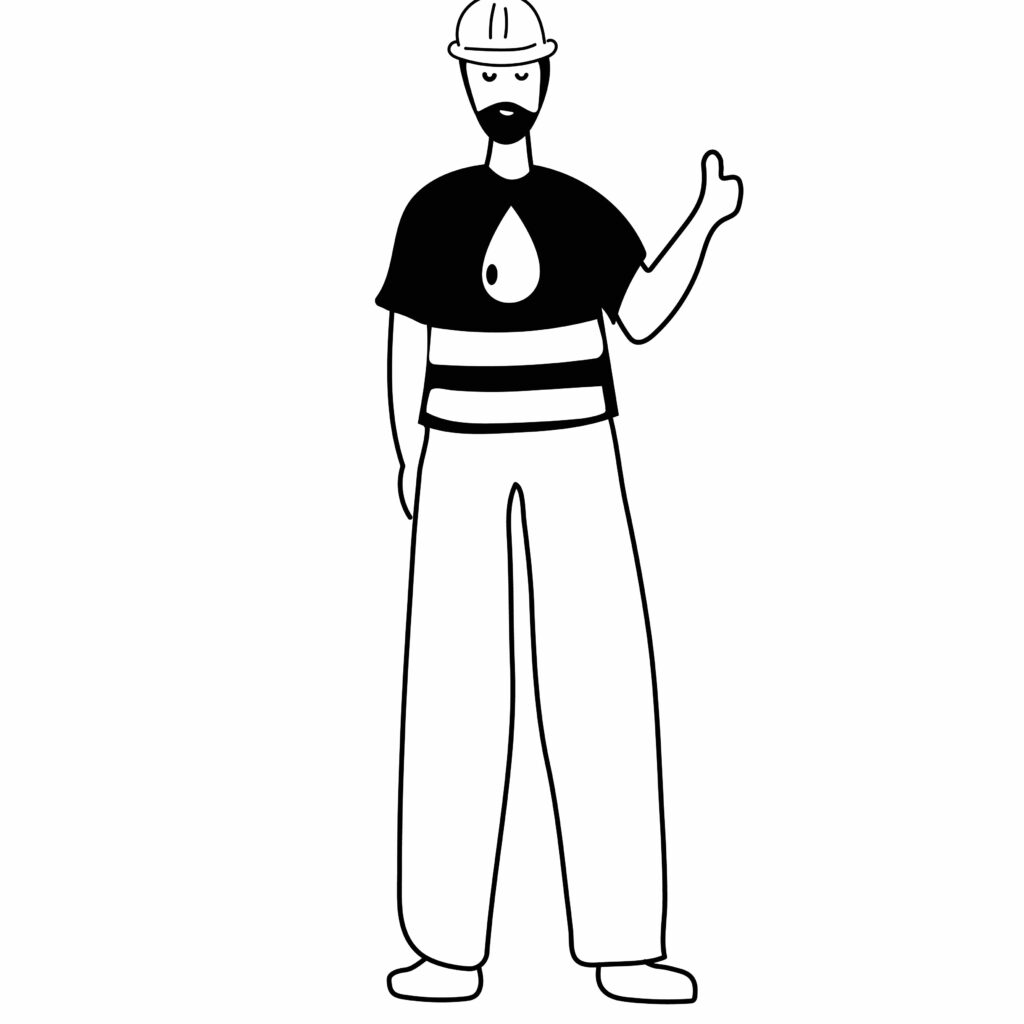 Design avec illustration_Régie des eaux